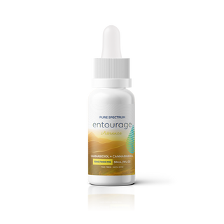 Pure Spectrum Entourage Vibrance CBD + CBG Tincture Bottle