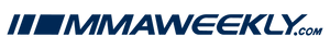 MMAWeekly.com logo with blue text on a white background