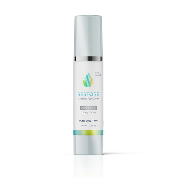 Restore: Hydrating CBD Face Cream – Pure Spectrum CBD